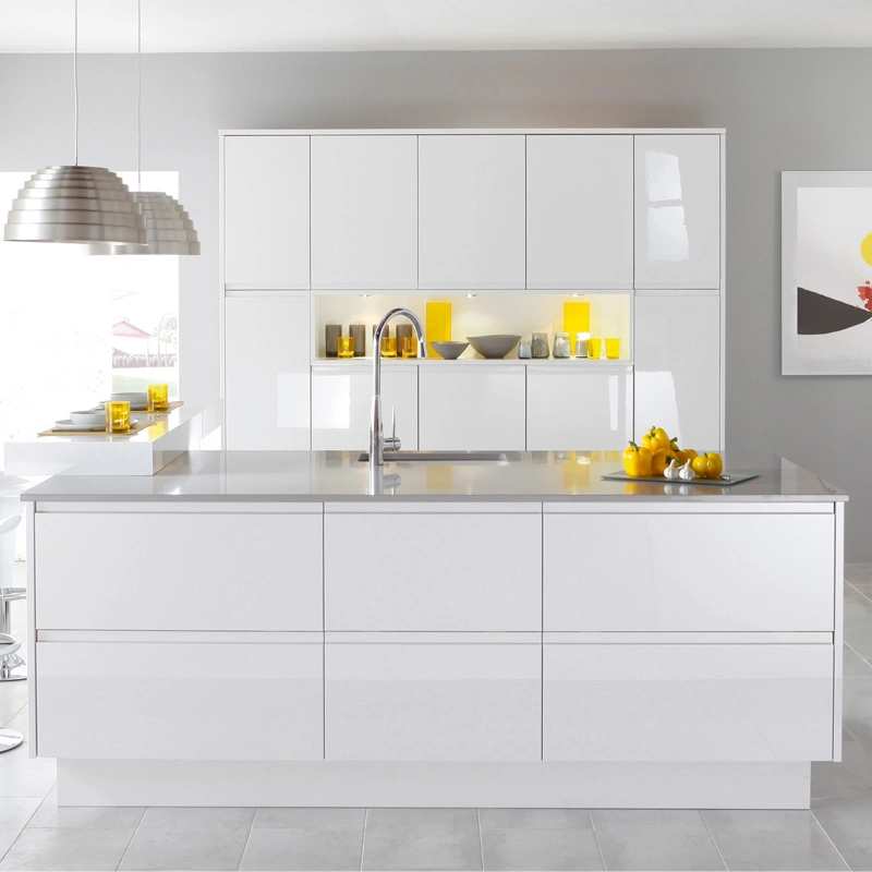Pure White Kitchen Design